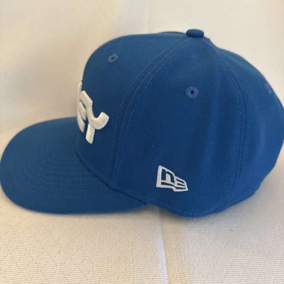 Oakley New Era 9Fifty Adjustable Snapback Hat Blue. Like New - Picture 4 of 10